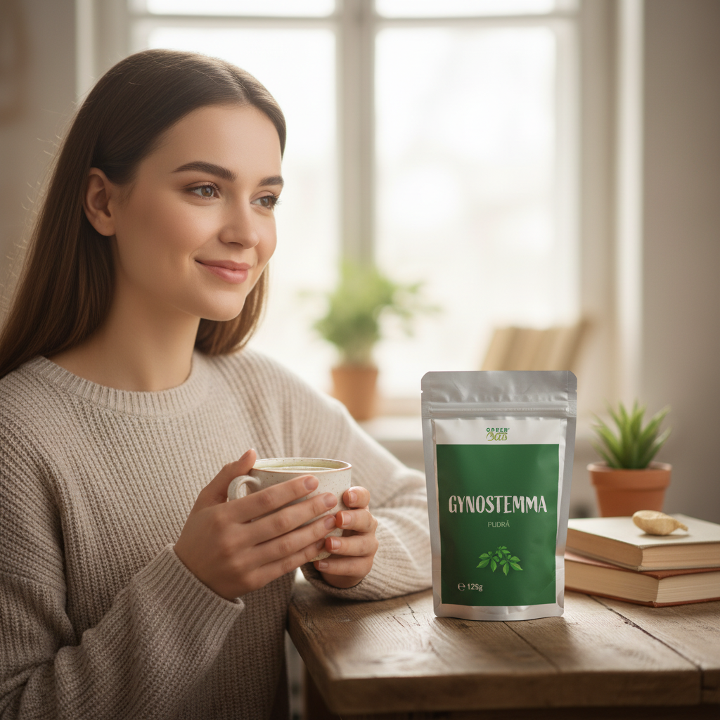 Gynostemma Pudră Bio 125g Green Bliss - Elixirul Longevității, Adaptogen Natural pentru Vitalitate și Stres 3
