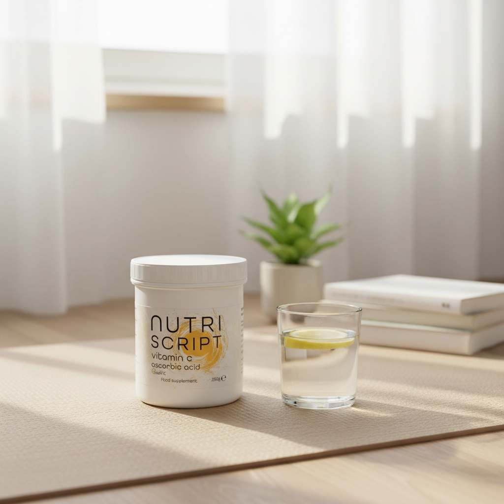 Vitamina C Pulbere Quali-C® Nutriscript 250g - Puritate 100% Origine Scoția 2