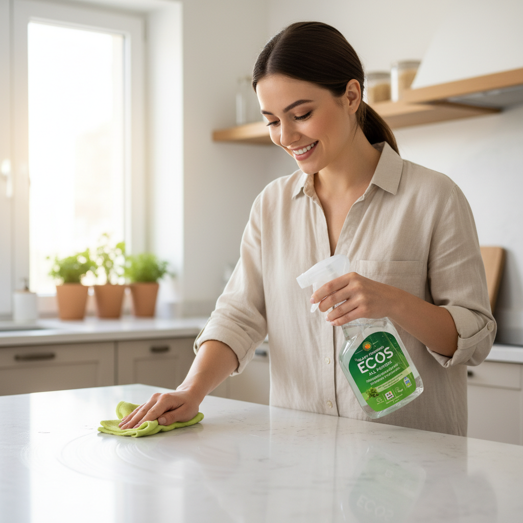 Ecos Parsley Plus: Detergent Universal Ecologic cu Pătrunjel pentru Suprafețe Delicate și Piatră Naturală 650ml 2