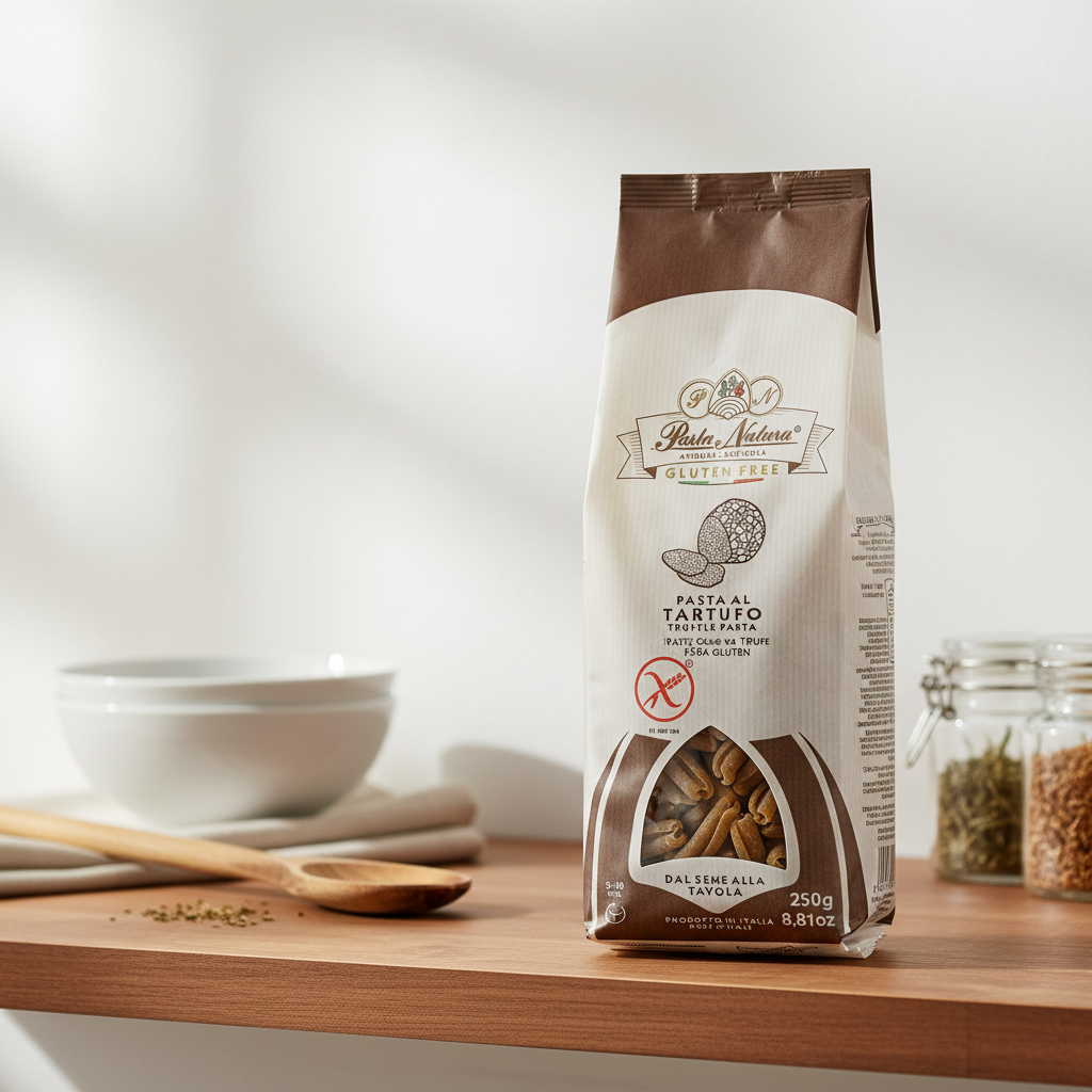 Paste Casarecce cu Trufe Fără Gluten 250g - Pasta Natura | Delicatesă Gourmet Italiană