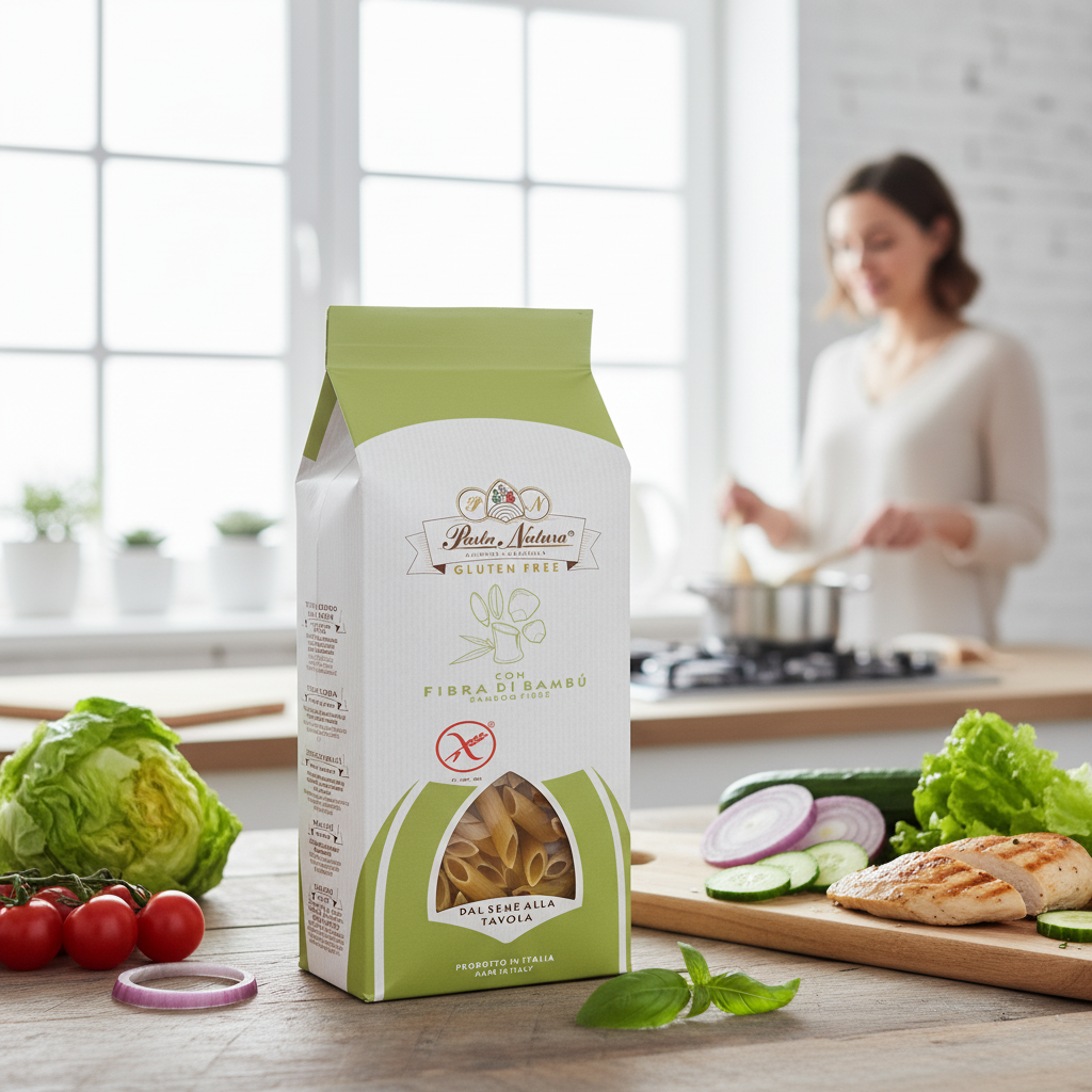 Paste Maccheroni Fără Gluten cu Fibre de Bambus Pasta Natura 250g – O Alegere Sănătoasă & Gustoasă 2