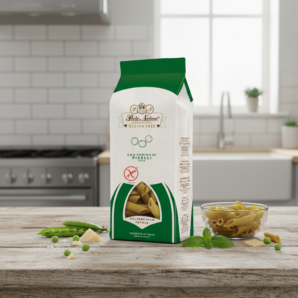 Penne Bio din Mazăre Verde Fără Gluten 250g Pasta Natura – Paste Vegane Bogate în Proteine 2