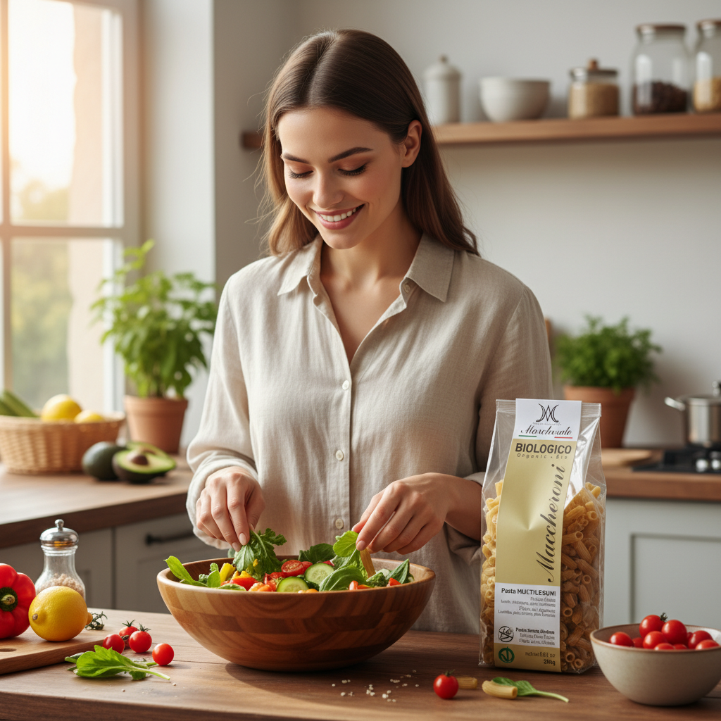Paste Maccheroni cu Legume Bio Fără Gluten 250g Marchesato - Sursă de Proteine și Fibre 3
