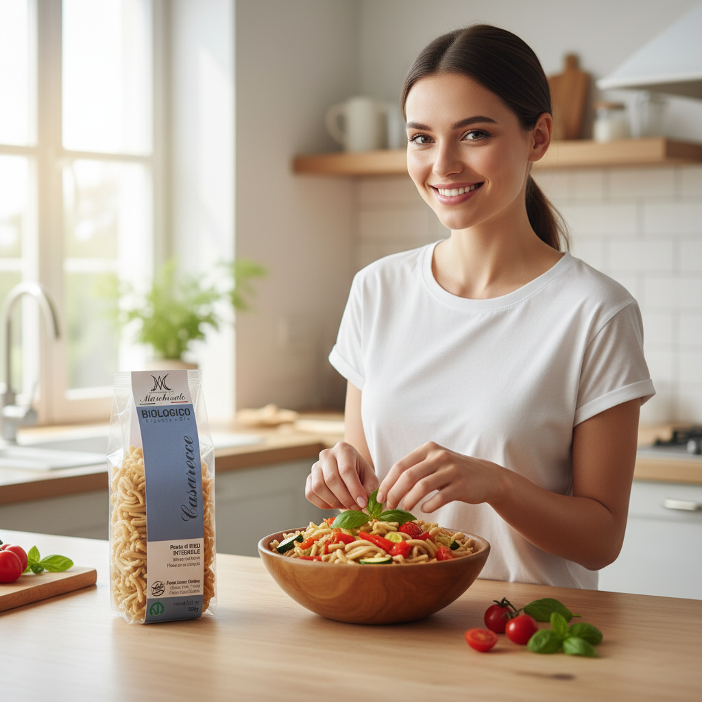 Paste Casarecce Bio din Orez Integral – Fără Gluten – Marchesato, 250g 3