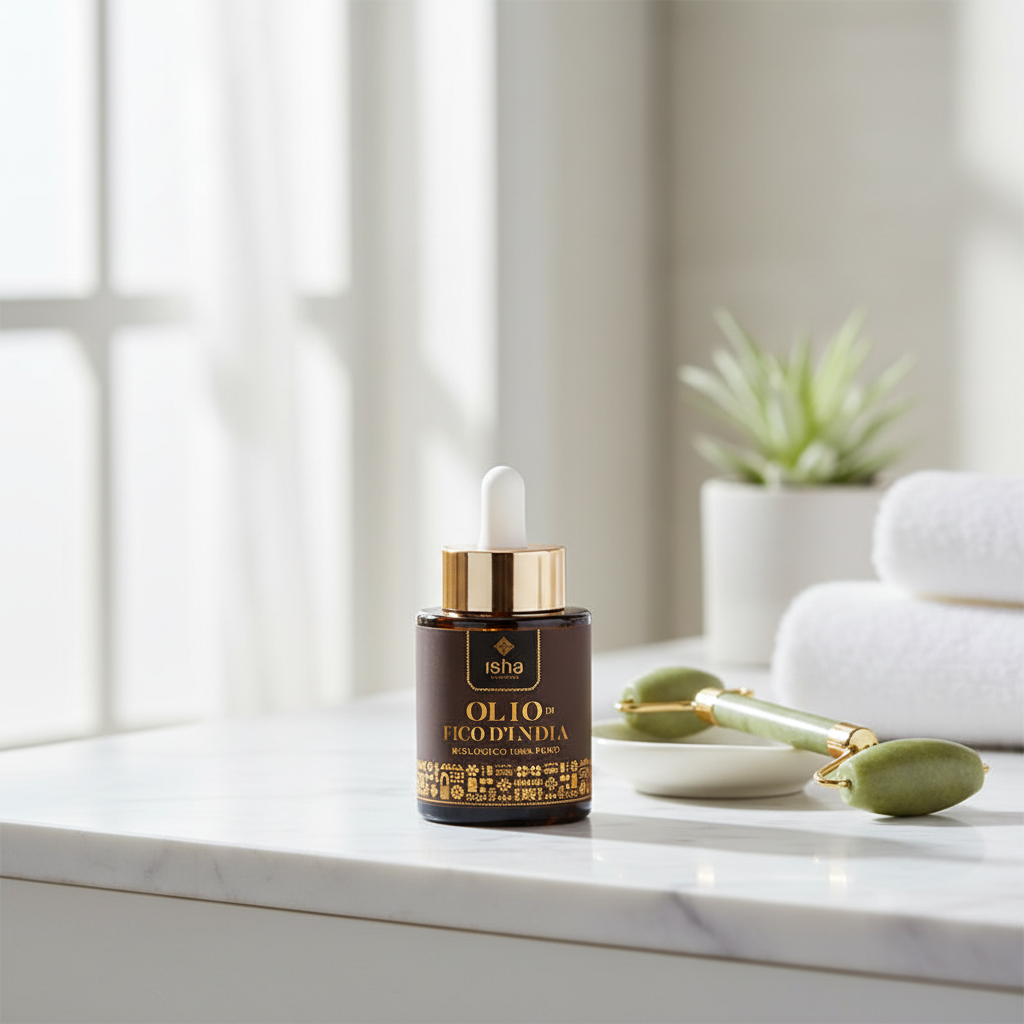 Ulei Bio din Semințe de Cactus Opuntia - Elixir Antirid și Regenerant 30ml Isha 2