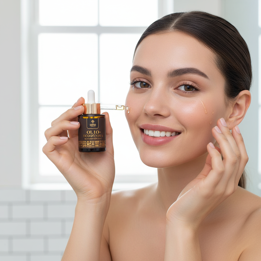 Ulei Bio din Semințe de Cactus Opuntia - Elixir Antirid și Regenerant 30ml Isha 3