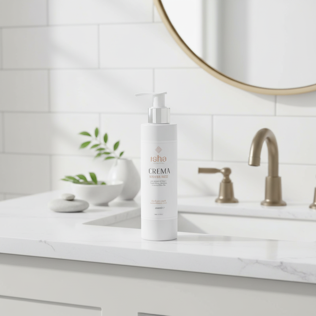 Crema Revigoratoare pentru Păr Cret Isha, 200ml – Definire Perfectă și Hidratare Naturală cu Schinduf și Spirulină 2