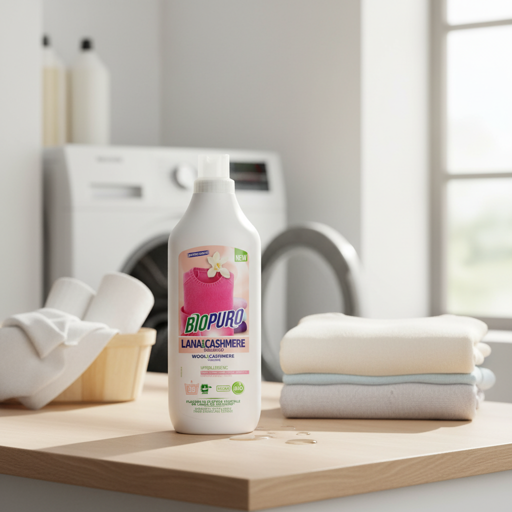 Detergent Ecologic Hipoalergen pentru Lână și Cașmir Biopuro, 1L - Protecție Naturală a Fibrelor 2