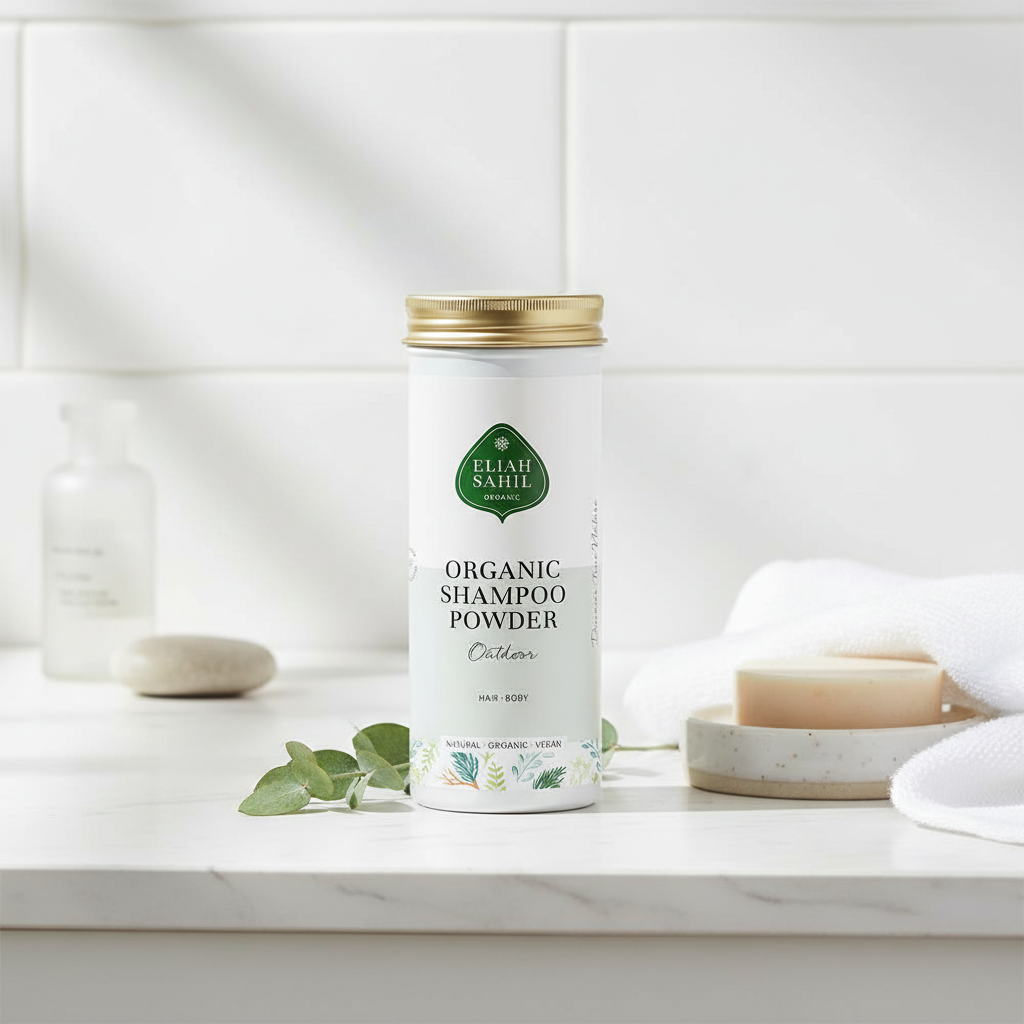 Șampon Pudră Outdoor Bio 2în1 Corp și Păr Eliah Sahil - Zero Waste, 100g 2