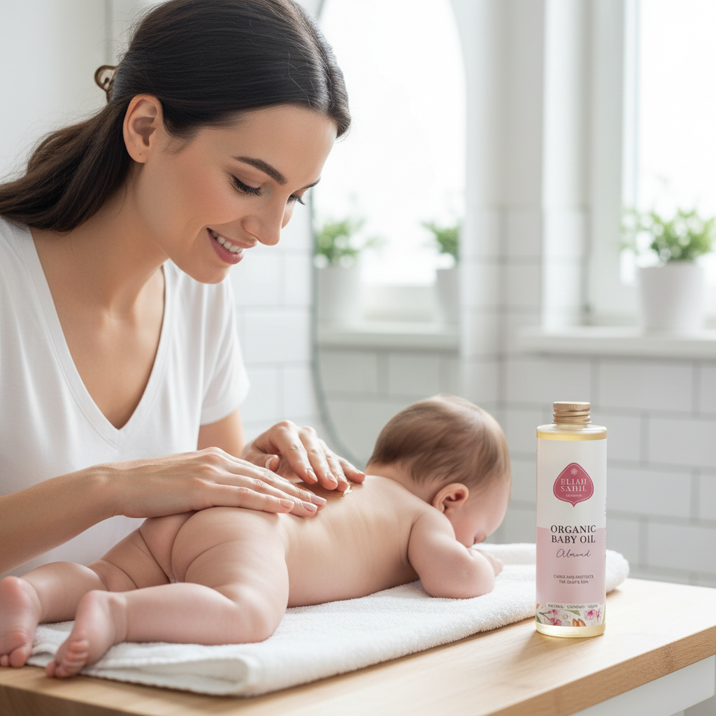 Ulei de Migdale Bio Eliah Sahil pentru Bebelusi 100ml – Îngrijire Delicată, Vegan & Zero Waste 3