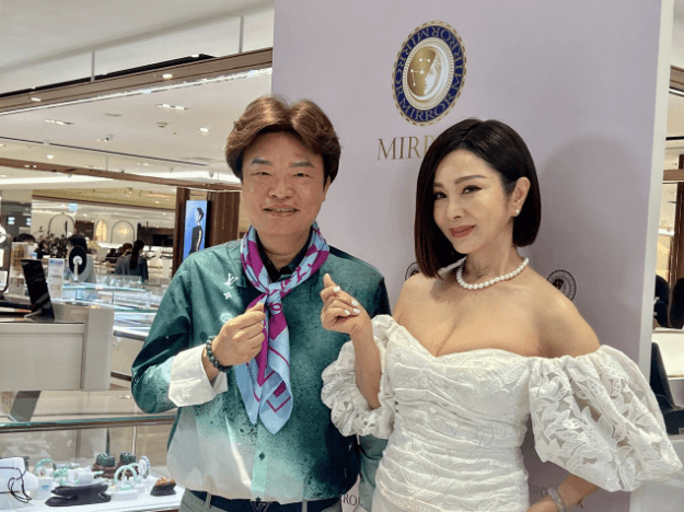 Mirror皇宣緣SOGO店盛大開幕 陳美鳳挑戰一日店長許生日願望