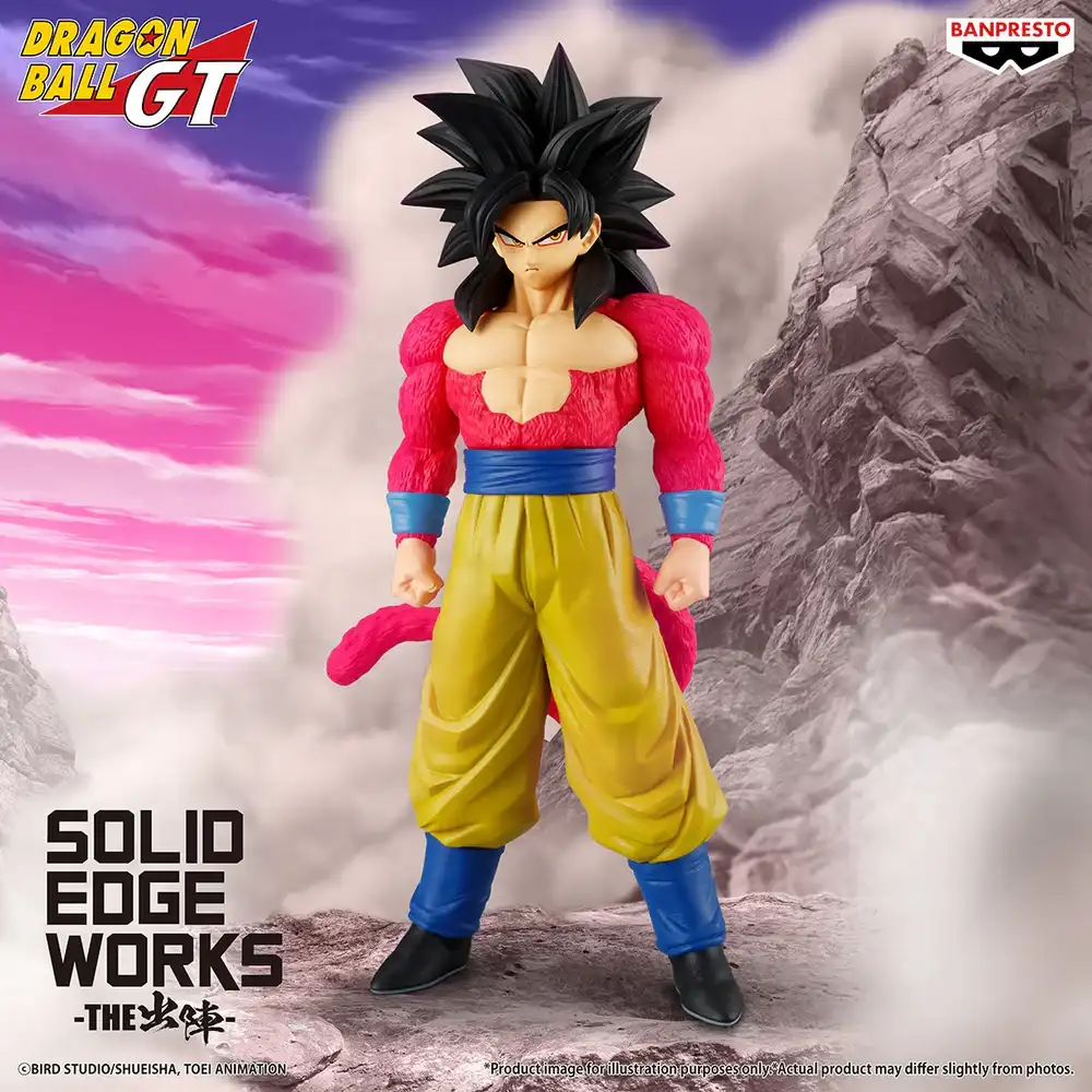 Dragon Ball GT Solid Edge Works - Super Saiyan 4 Son Goku - Imagen 1