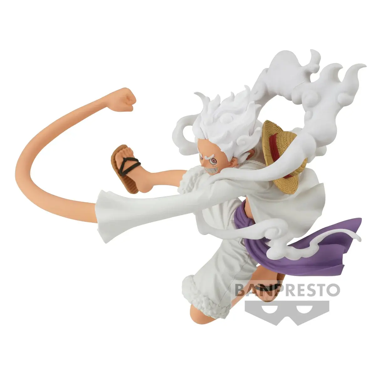 ONE PIECE FIGURE BATTLE RECORD COLLECTION - MONKEY D LUFFY GEAR 5 - Figura de anime coleccionable - Foto principal
