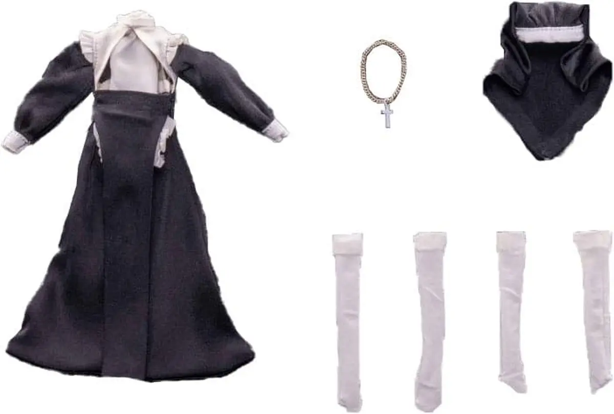 HASUKI - Pocket Art Zubehor - Nun Outfit Set A - Imagen 1