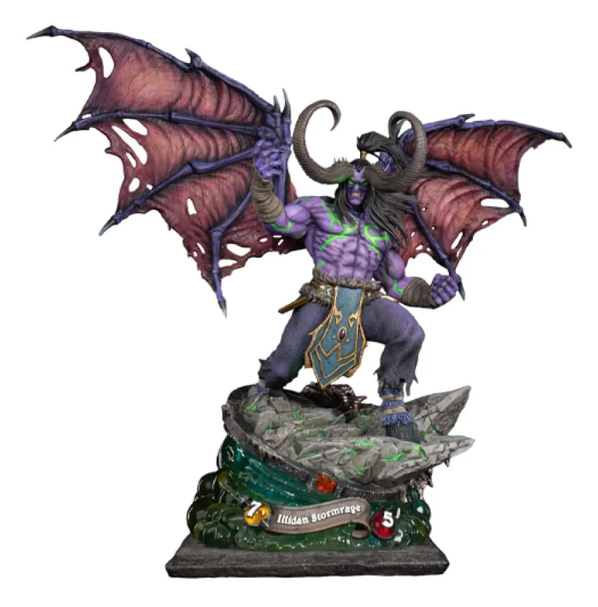 Hearthstone - Figura a Escala - Illidan Stormrage - Imagen 1
