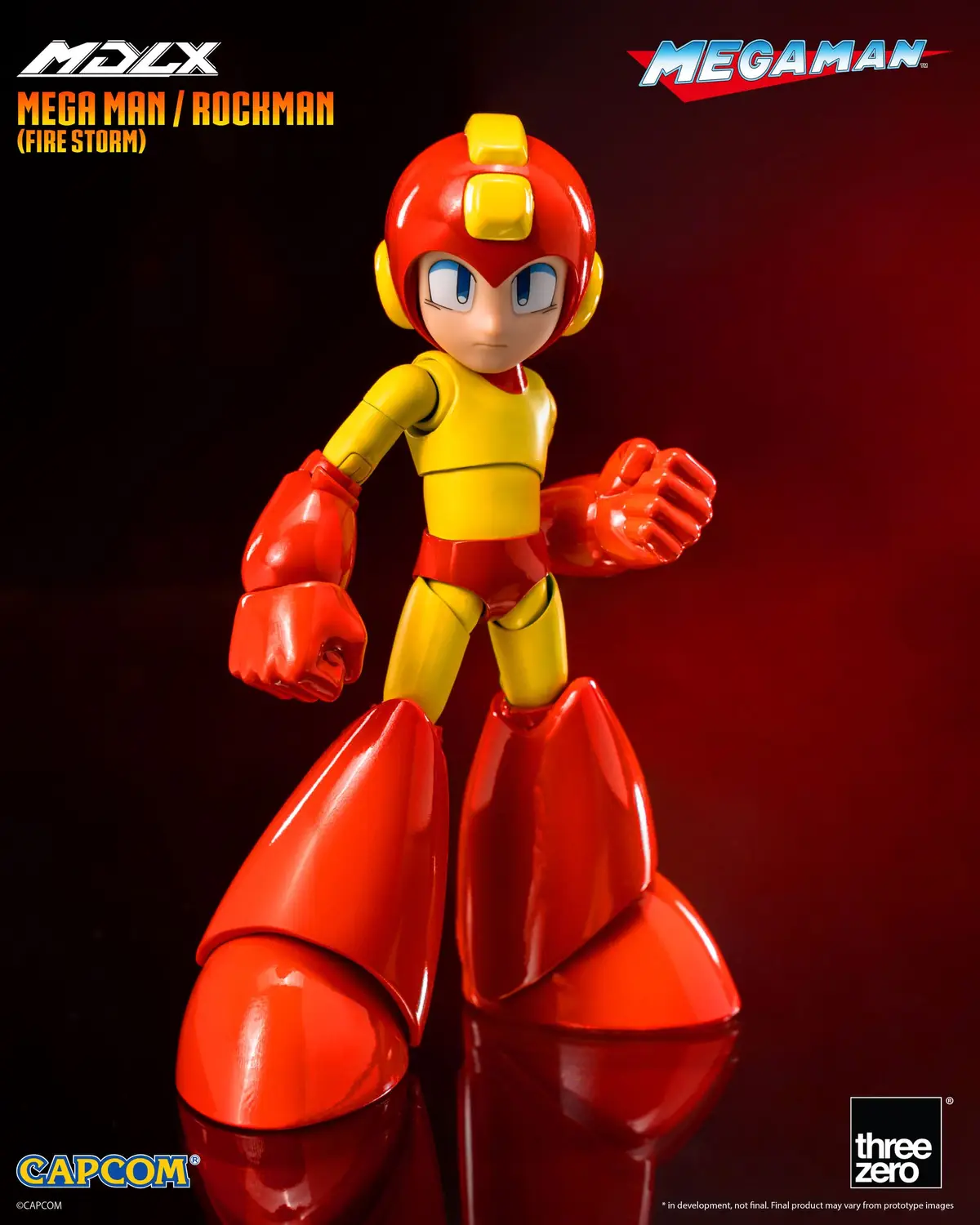 Mega Man - MDLX - Mega Man (Fire Storm) - Imagen 1