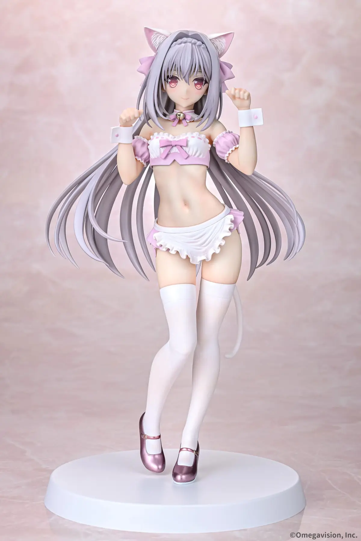 Tsuki ni Yorisou Otome no Sahou - Figura a Escala - Luna Sakurakouji (Cat Ear Maid, Sakura Color Ver.) - Imagen 1