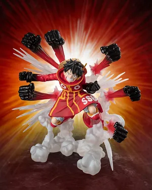 One Piece - FiguartsZERO - Monkey D. Ruffy (Extra Battle: Gum Gum Hawk Gatling)
