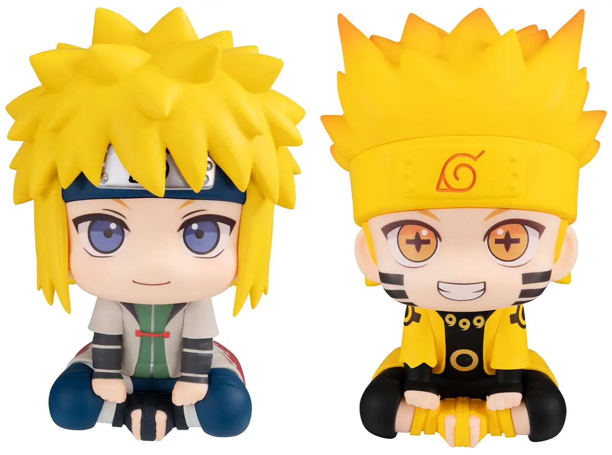 Naruto - Look Up Series - Naruto Uzumaki (Six Paths Sage Mode) & Minato Namikaze (Set) - Imagen 1