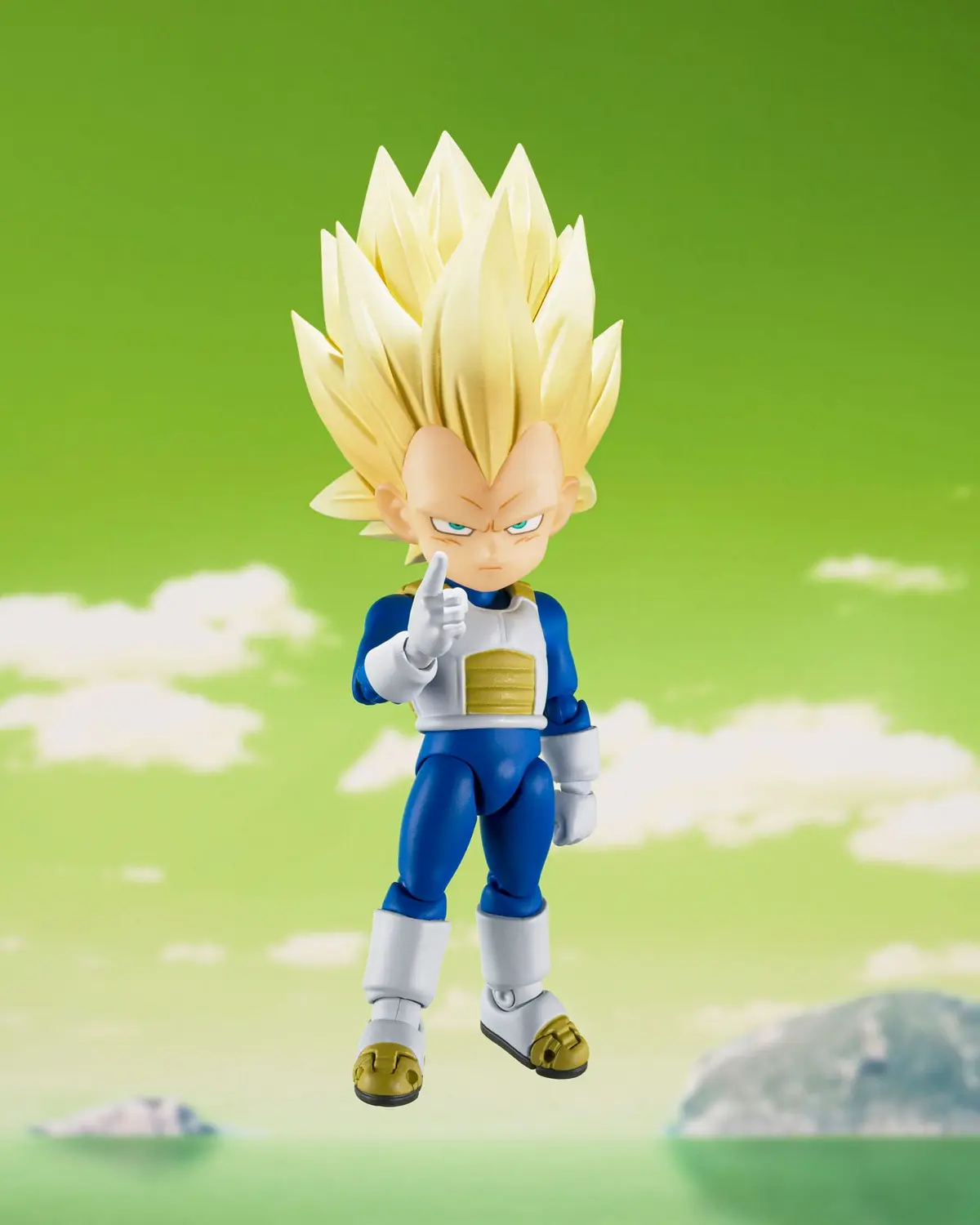 Dragon Ball - S.H.Figuarts - Super Saiyan Vegeta 3 (Mini) - Imagen 1