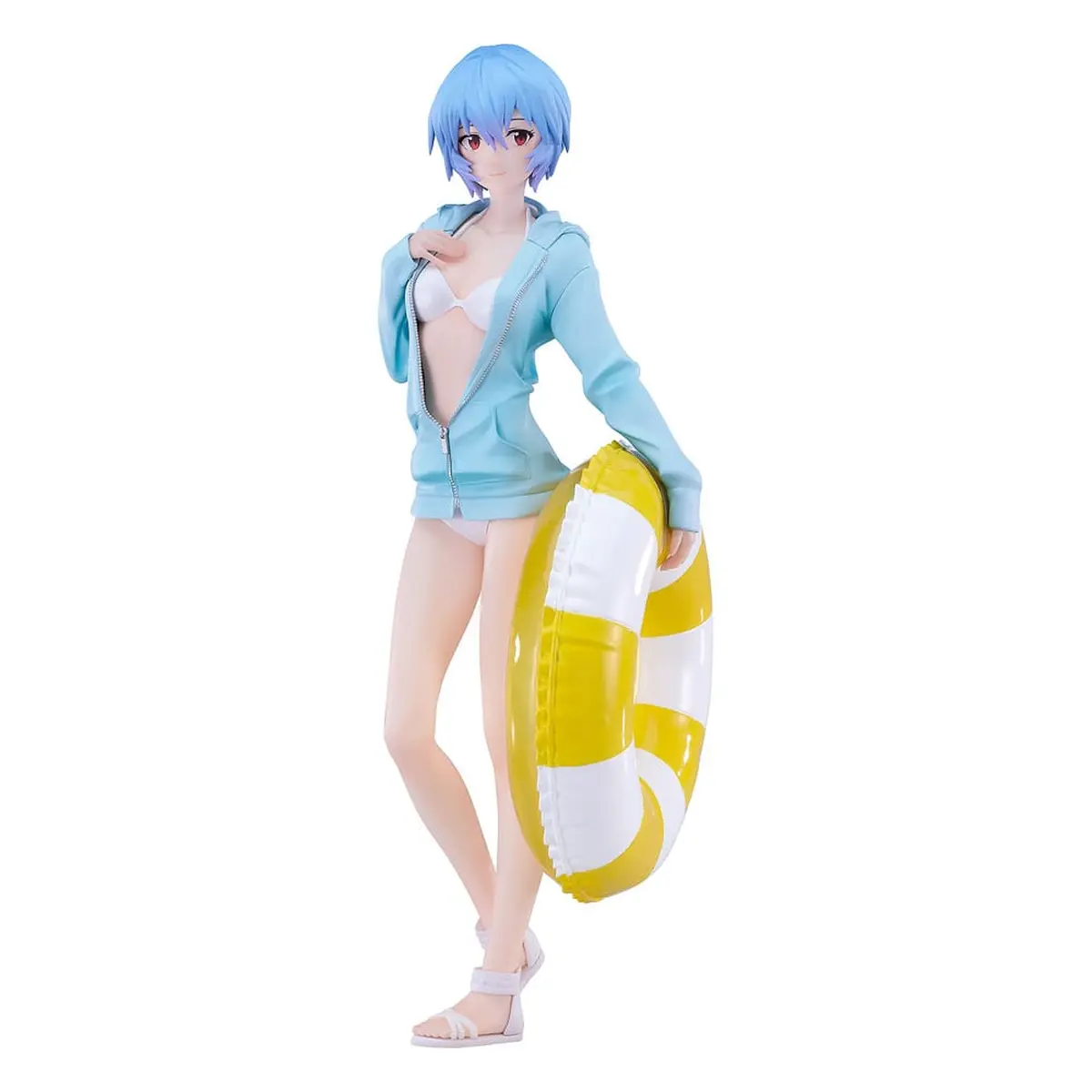 Evangelion - POP UP PARADE - Beach Queens - Rei Ayanami (L Size) - Imagen 1