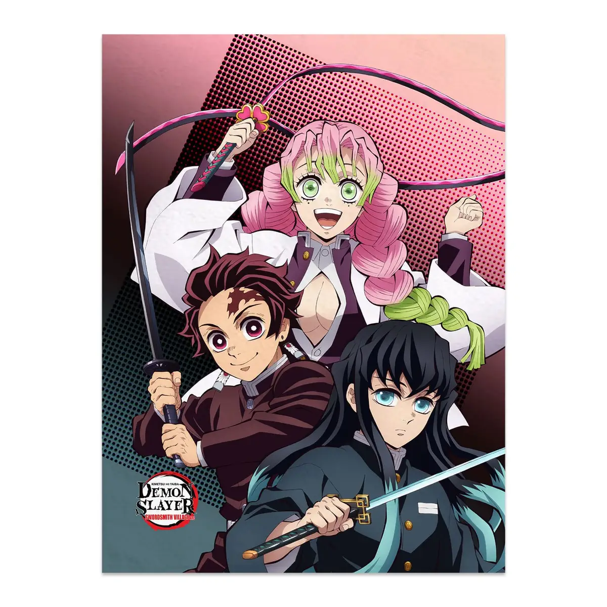 Demon Slayer - Decke - Tanjiro Kamado, Mitsuri Kanroji & Muichiro Tokito - Figura de anime coleccionable - Foto principal