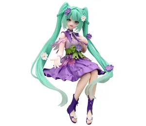 Character Vocal Series - Figura Noodle Stopper - Miku Hatsune (Flower Fairy Cosmos Purple Color ver.)