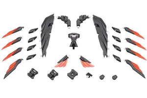 M.S.G - Plastic Model Kit Accesorios - Heavy Weapon Unit60 Wing Edge (Black Ver.)