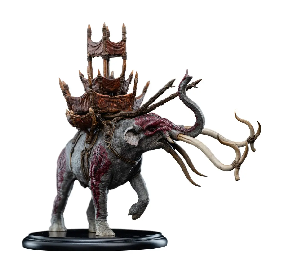 Herr der Ringe - Miniature Statue - Mumak in Battle - Imagen 1