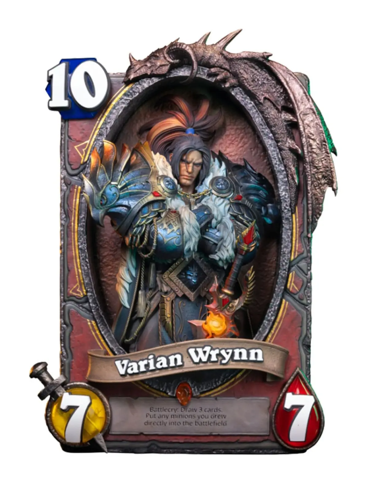 Hearthstone - Art Frame - Varian Wrynn - Imagen 1