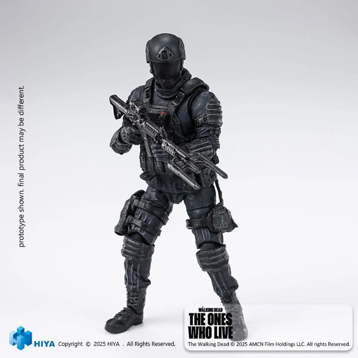 The Walking Dead - Figura de Accion a Escala - CRM Soldier - Imagen 1