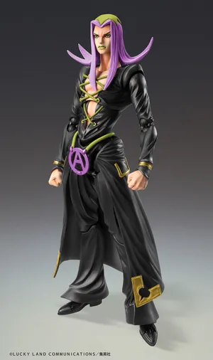 JoJo's Bizarre Adventure - Super Action Statue - Leone Abbacchio (Black Ver.)