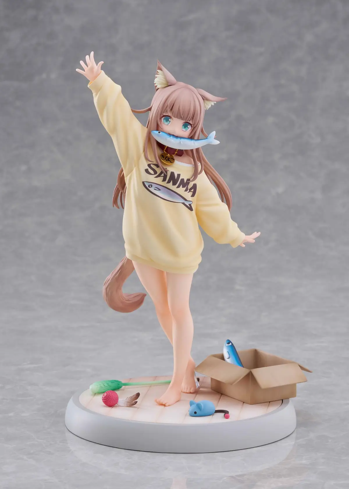 My Cat is a Kawaii Girl - Figura a Escala - Kinako (Play With Ver.) (AmiAmi Limited Edition) - Imagen 1