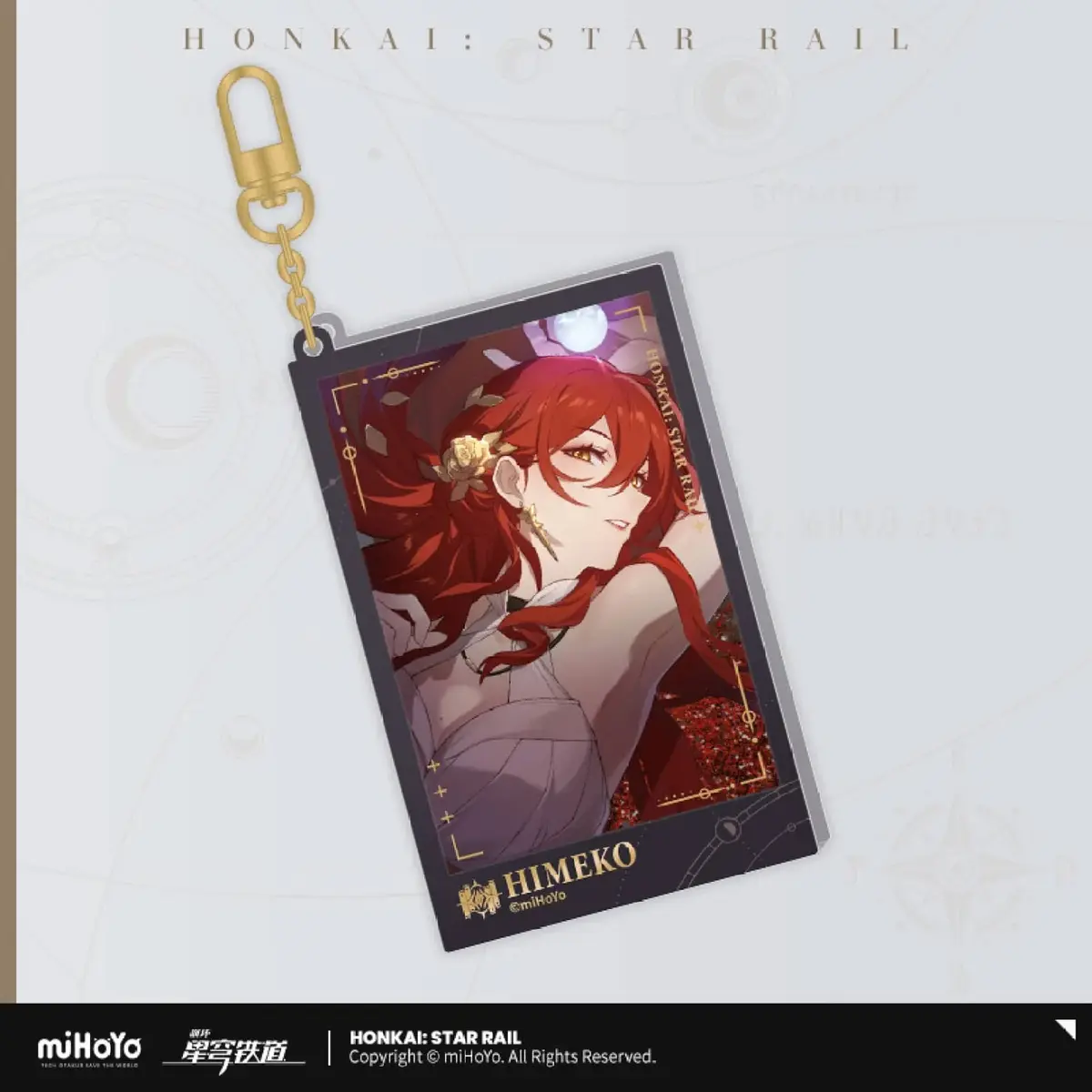 Honkai: Star Rail - Schlusselanhanger - Himeko (Glitter) - Figura de anime coleccionable - Foto principal