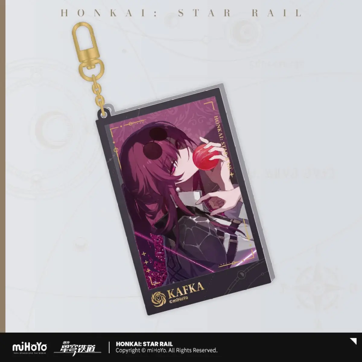 Honkai: Star Rail - Schlusselanhanger - Kafka (Glitter) - Figura de anime coleccionable - Foto principal