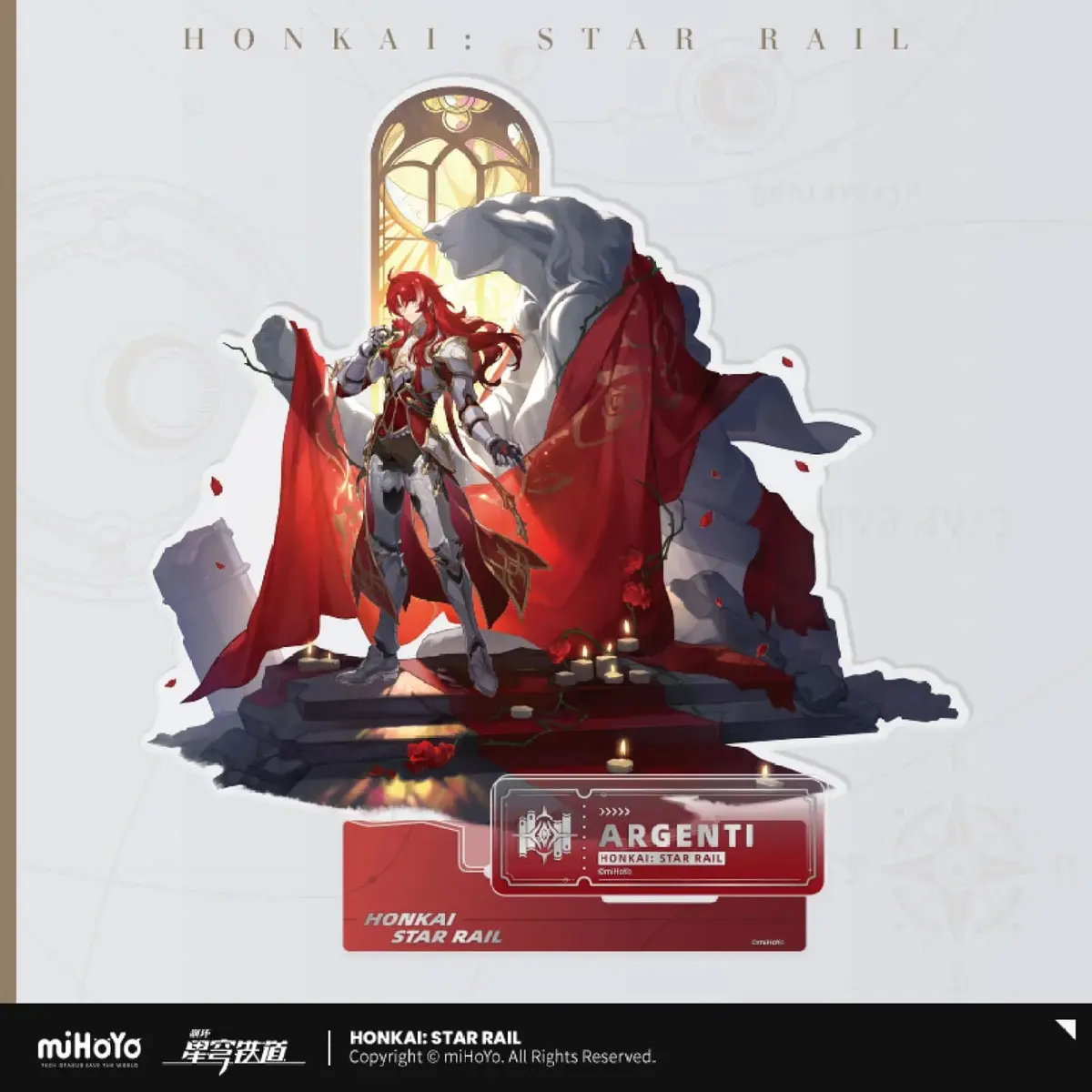Honkai: Star Rail - Acrylic Stand - Argenti - Figura de anime coleccionable - Foto principal