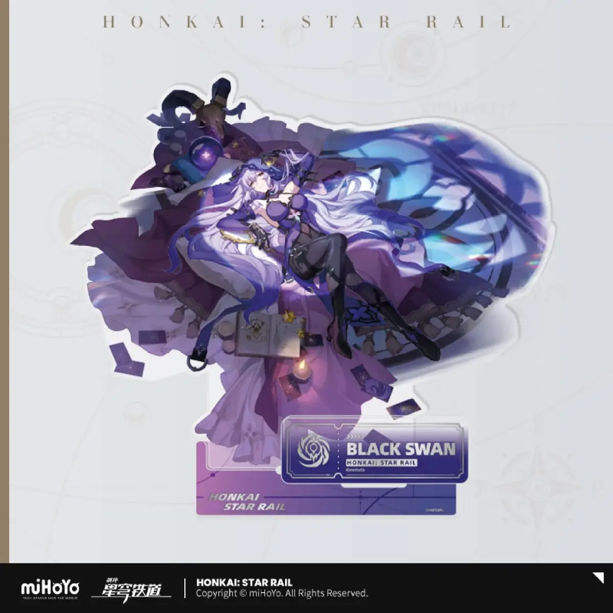 Honkai: Star Rail - Acrylic Stand - Black Swan - Figura de anime coleccionable - Foto principal