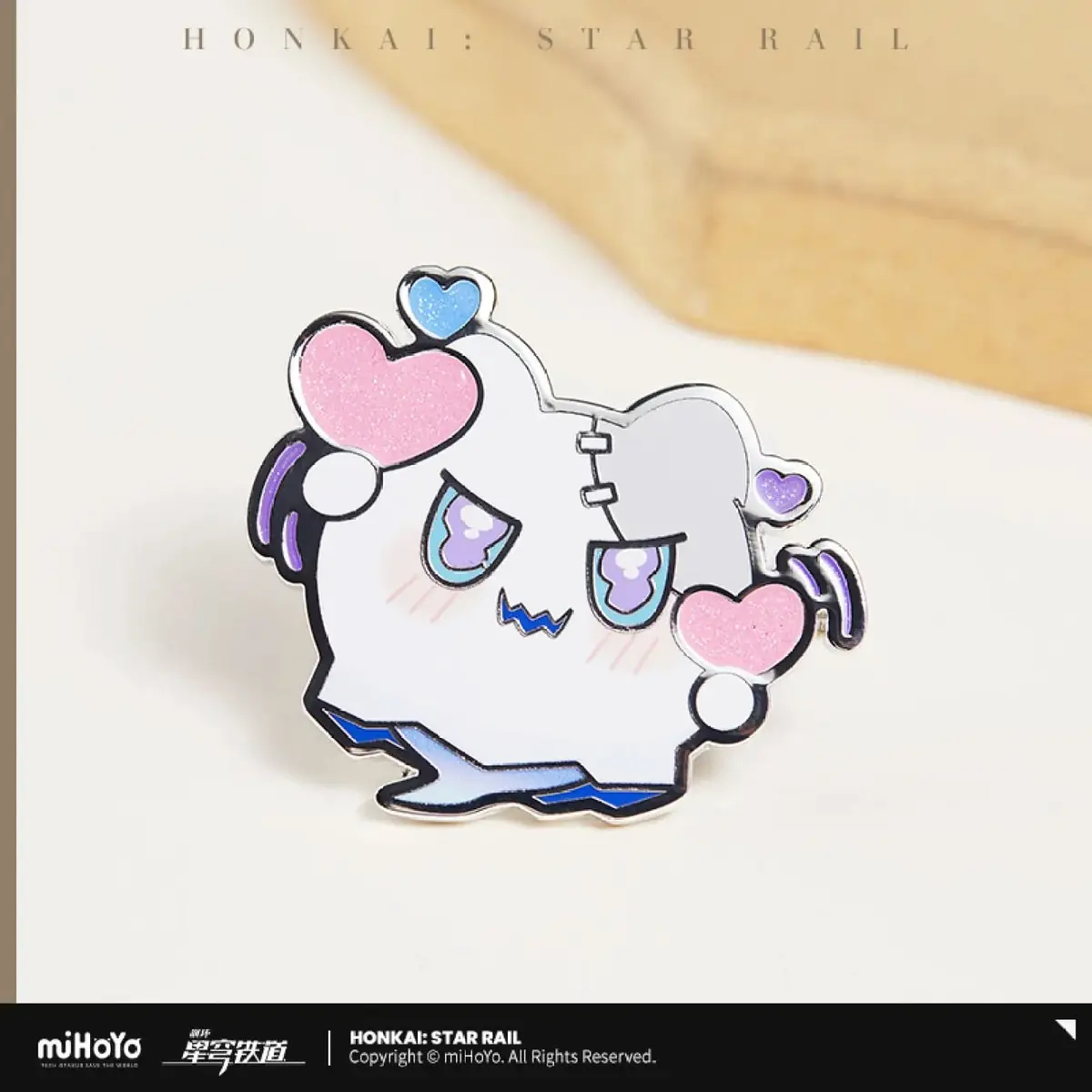 Honkai: Star Rail - Pin - Wubbaboo (Lovey Dovey) - Figura de anime coleccionable - Foto principal