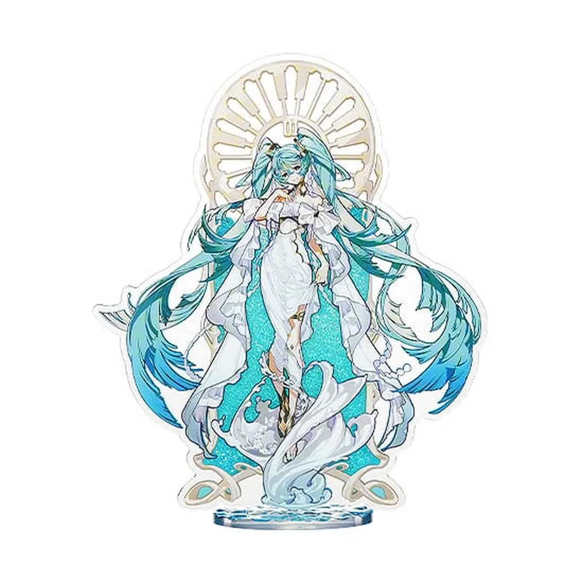 Character Vocal Series - Acrylic Stand - Miku Hatsune (feat. Yoneyama Mai) (Glitter) - Imagen 1