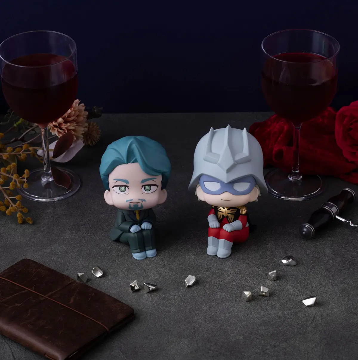 Mobile Suit Gundam GQuuuuuuX - Look Up Series - Char Aznable & Challia Bull (Set) - Imagen 1