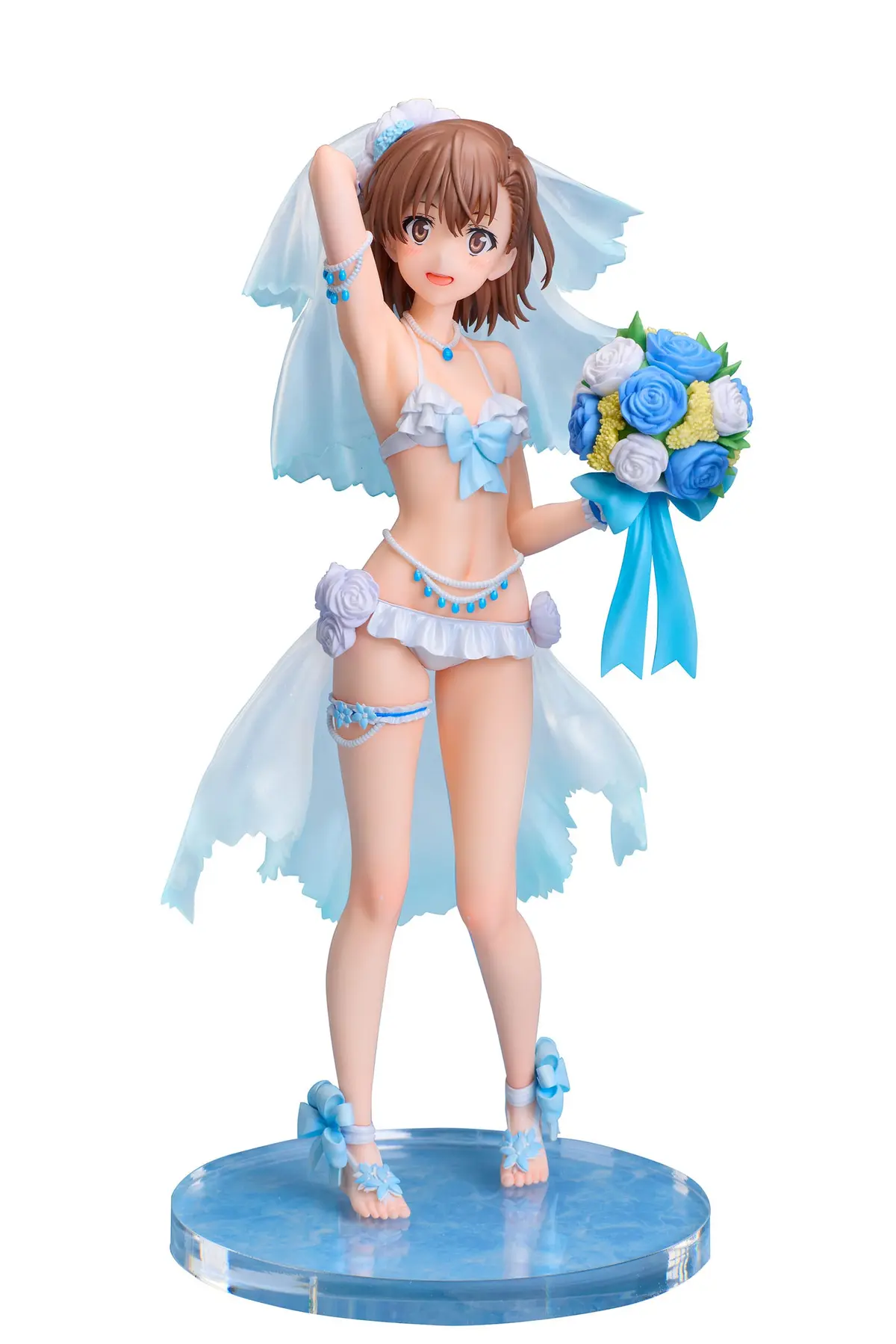 A Certain Scientific Railgun - Figura a Escala - Mikoto Misaka (Wedding Swimsuit Ver.) - Imagen 1