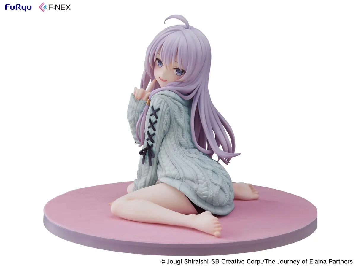 Wandering Witch - Figura a Escala - Elaina (knit ver.) (Repaint Blue) - Imagen 1
