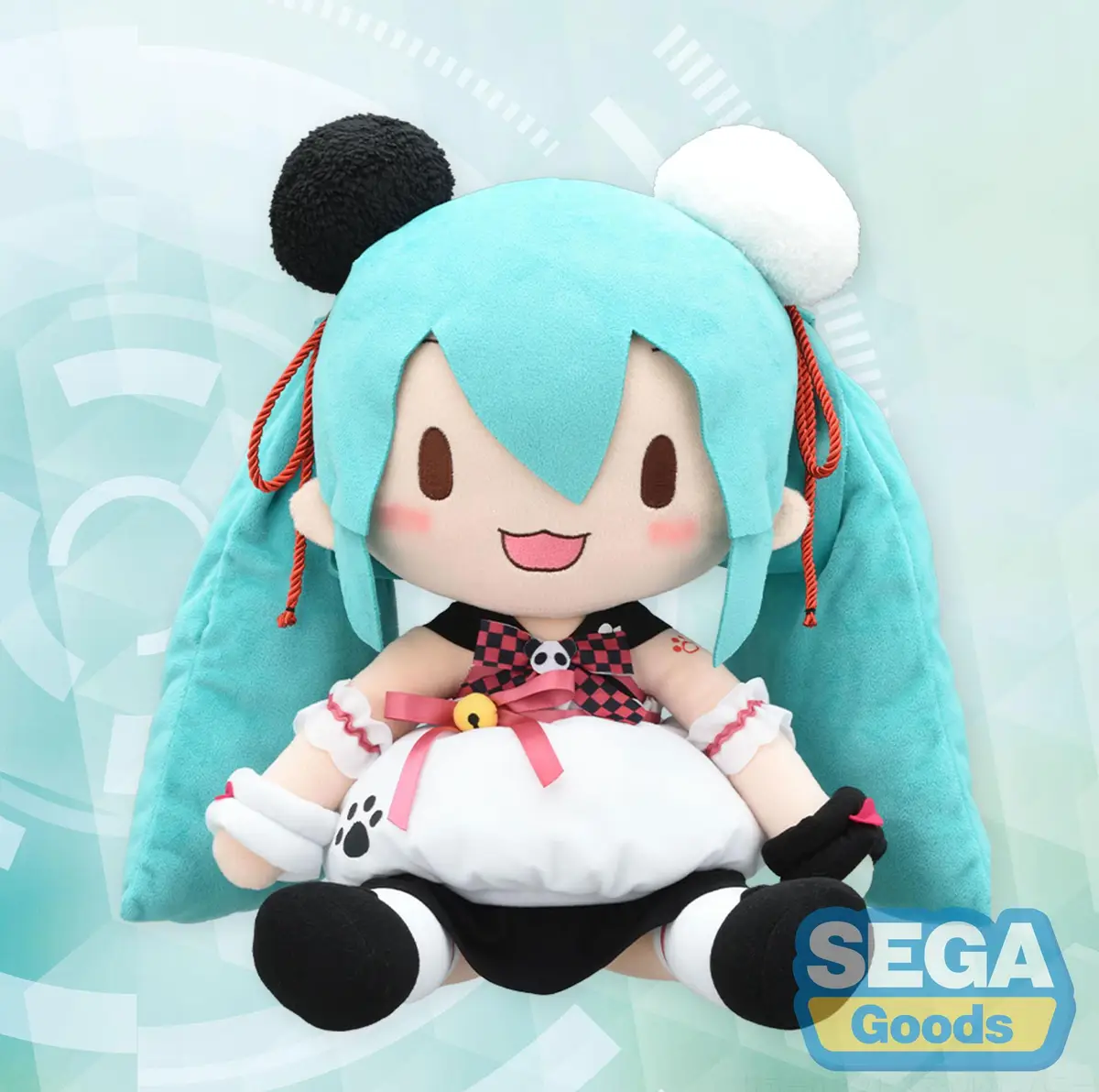 Character Vocal Series - Plush - Miku Hatsune (Panda Bun) (LL) - Imagen 1