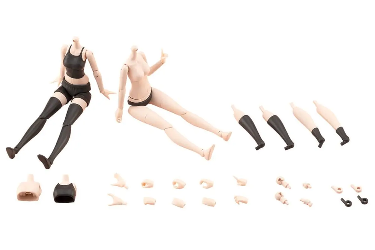 SOUSAI SHOJO TEIEN - Plastic Model Kit Accesorios - Dress Up Body (S) (Color C Ver.) - Imagen 1