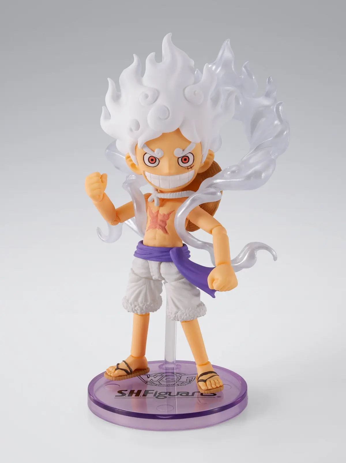 One Piece - World Collectable Figure S.H.Figuarts - Monkey D. Ruffy (Gear 5) - Imagen 1