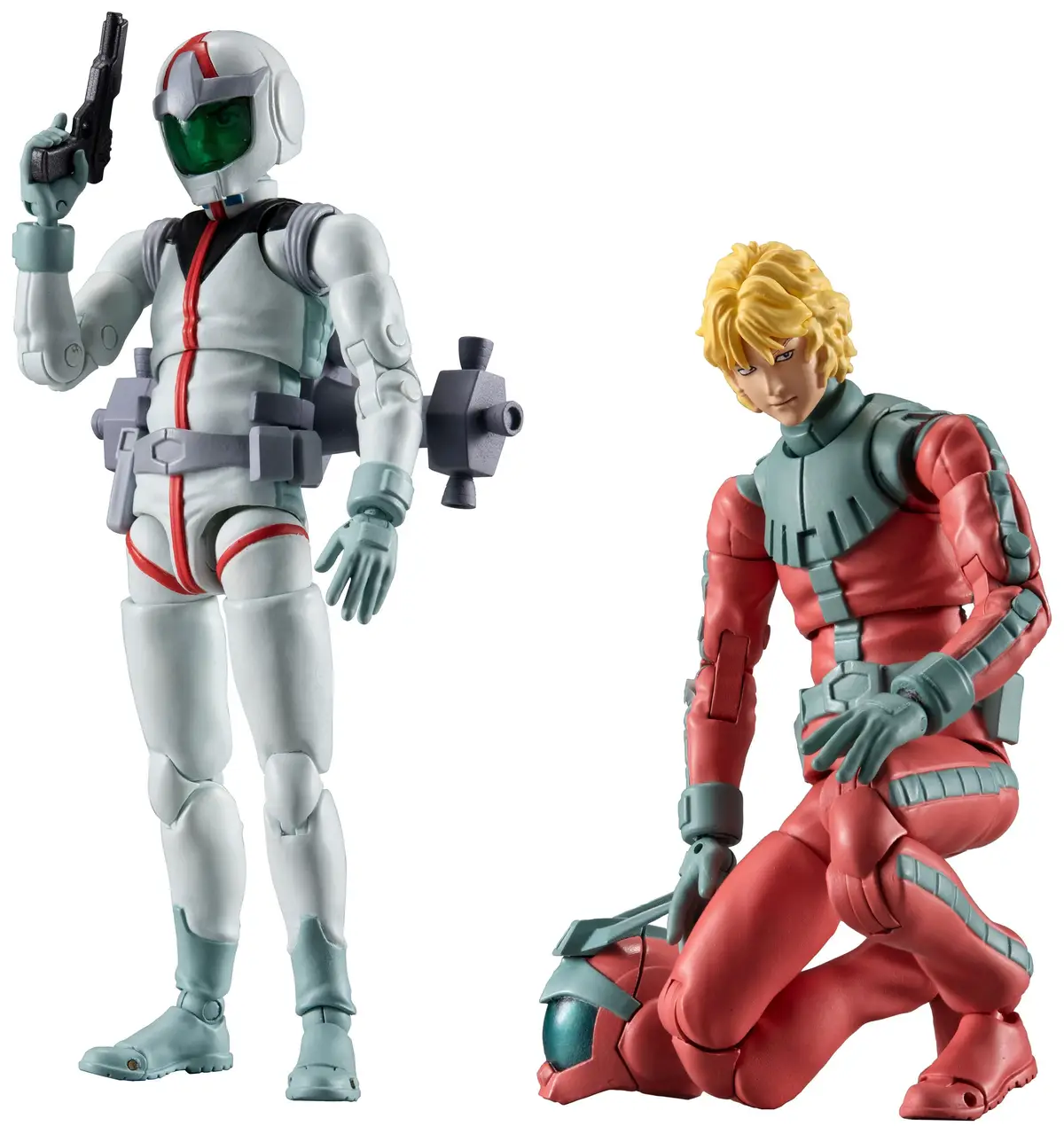 Mobile Suit Gundam - G.M.G. - Amuro Ray & Char Aznable (Normal Suit Ver.) (Set) - Imagen 1