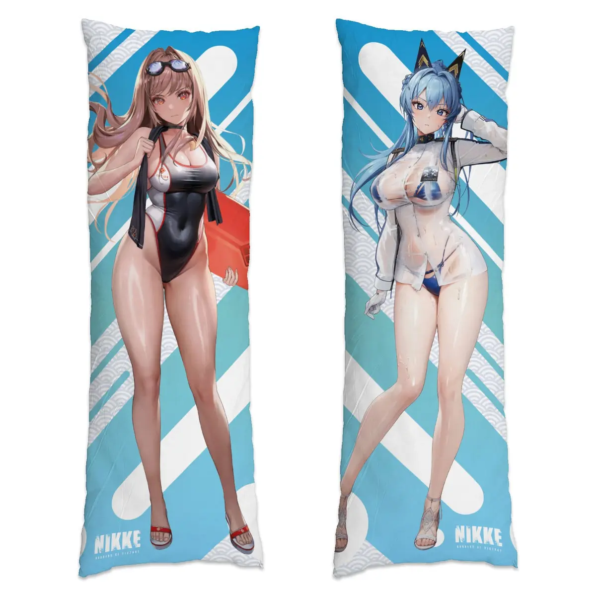 NIKKE - Dakimakura Kissenbezug - Rapi & Helm - Figura de anime coleccionable - Foto principal