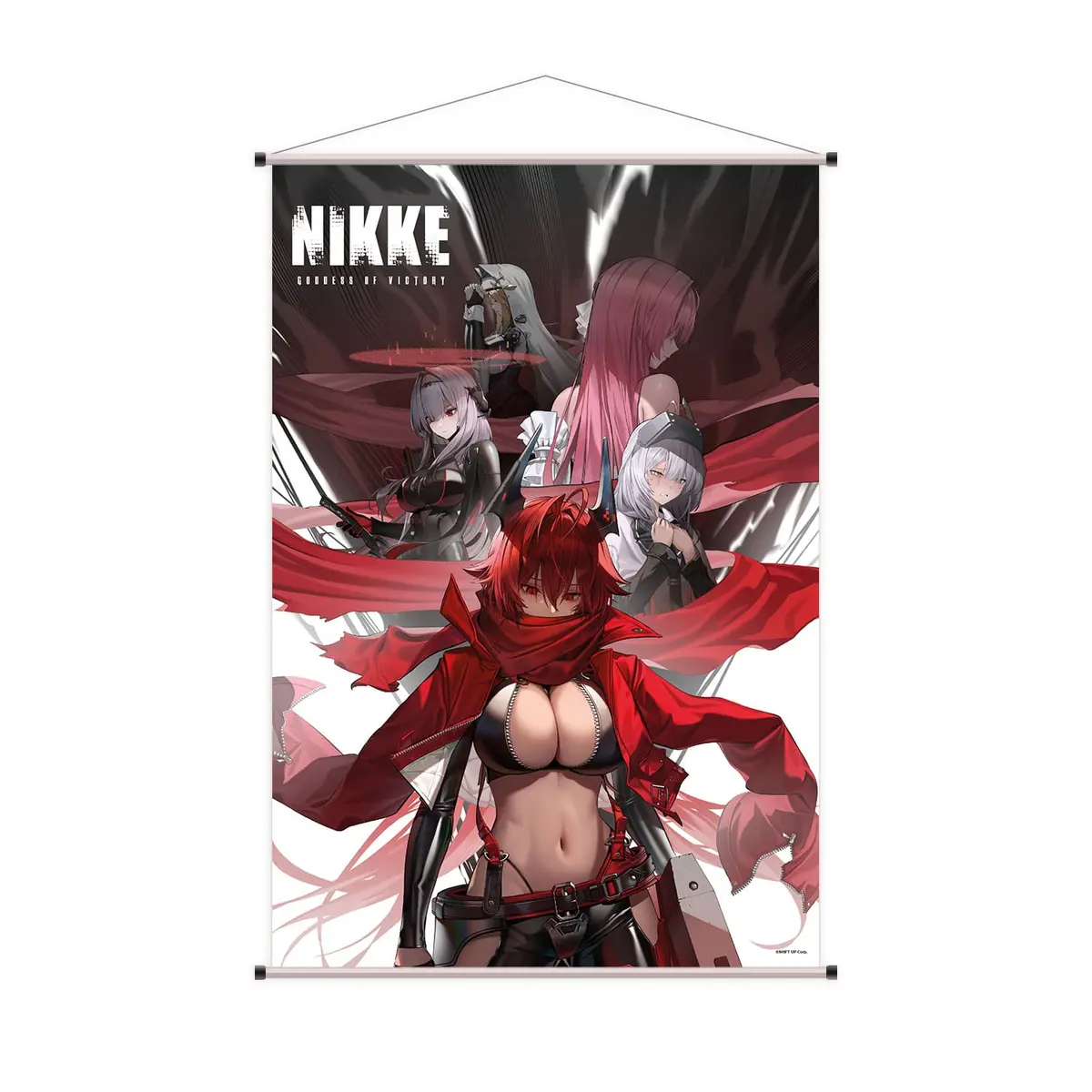 NIKKE - Wallscroll - RED ASH - Figura de anime coleccionable - Foto principal