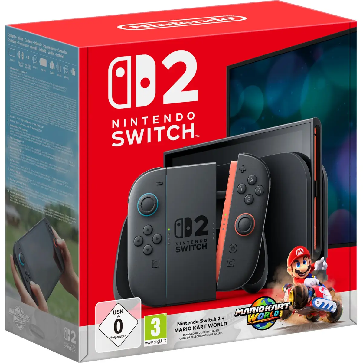 Nintendo Switch 2 + Mario Kart World (Set) - Imagen 1