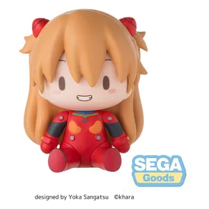 Evangelion - Fuwapuchi Figura Chibi - Asuka Shikinami Langley (Plug Suit)